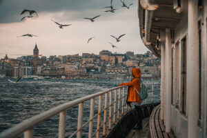 Ferry at the Bosphorus